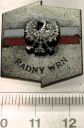 Odznaka Radny WRN Wojewódzka Rada Narodowa wz. 1980 odznaczenie PRL Mennica