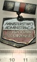 Odznaka SREBRNA Za zasługi dla gospodarki przestrzennej Ministerstwo