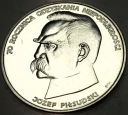 50000 zł złotych 1988 Józef Piłsudski SREBRO