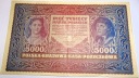 1919 5000 pięć tysięcy Marek Polskich II Serja N 116,448 banknot