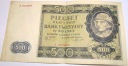 1940 500 zł pięćset złotych Ser. A 6025604 Góral Generalna Gubernia banknot