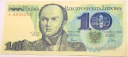 1982 10 zł dziesięć złotych Seria A 8536052 Józef Bem banknot