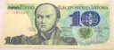 1982 10 zł dziesięć złotych Seria C 1587468 Józef Bem banknot