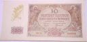 1940 10 zł dziesięć złotych Seria L Generalna Gubernia banknot (nr 2)