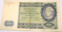 1940 500 zł Pięćset Złotych Seria A Góral (nr 2)