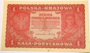 1919 1 Jedna Marka Polska I Serja CH (nr 2)