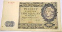 1940 500 zł Pięćset Złotych Seria A Góral (nr 2)