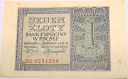 1941 1 zł Jeden Złoty, banknot seria BE (nr 2)
