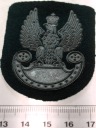 ORZEŁEK Wojska Lądowe mundurowa wojskowa III RP guma podkład czarny (nr 25)
