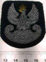 ORZEŁEK Wojska Lądowe mundurowa wojskowa III RP haft podkład czarny (nr 09)