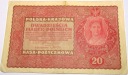 1919 20 dwadzieścia Marek Polskich II Seria FS banknot