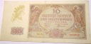 1940 10 zł dziesięć złotych Seria L Generalna Gubernia banknot (nr 2)