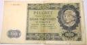 1940 500 zł Pięćset Złotych Seria A Góral (nr 3)