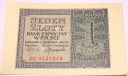 1941 1 zł jeden złoty Seria BE Generalna Gubernia banknot (nr 1)