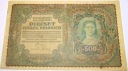 1919 500 Pięćset Marek Polskich banknot I Seria BT