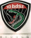 Naszywka 10 Batalion Desantowo-Szturmowy 10 bdsz 6 PBPD Pomorska WP