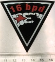 Naszywka 16 Batalion Powietrznodesantowy 16 bpd 6 PBPD Pomorska WP (nr 1)