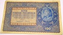 1919 100 sto Marek Polskich IJ Serja R banknot