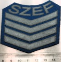 Naszywka Szef Kompanii Eskadry 1 stopnia Wojska Lotnicze wz.1974 LWP PRL