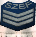Naszywka Szef Kompanii Eskadry 2 stopnia Wojska Lotnicze wz.1974 LWP PRL
