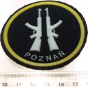 Naszywka Poznański Pułk Obrony Terytorialnej Poznań OTK LWP PRL