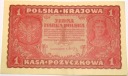 1919 1 Jedna Marka Polska banknot I Serja DC