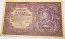 1919 1000 Tysiąc Marek Polskich banknot I Serja AL