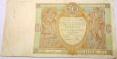 1929 50 zł, Pięćdziesiąt Złotych, banknot Ser. DJ