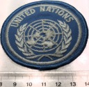 Naszywka Organizacja Narodów Zjednoczonych ONZ United Nations misje (nr 1)