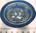 Naszywka Organizacja Narodów Zjednoczonych ONZ United Nations misje (nr 2)