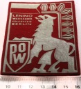 Naszywka Pomorski Okręg Wojskowy POW CZERWONA Lenino Berlin LWP PRL (nr 1)