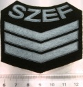 Naszywka Szef Kompanii Eskadry 2 stopnia Wojska Lądowe wz.1974 LWP PRL
