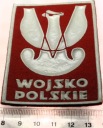 Naszywka Wojsko Polskie misja Egipt UNEF orzeł guma LWP PRL (nr 1)