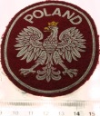 Naszywka naramienna POLAND misje ONZ wojskowa orzeł WP III RP (nr 3)