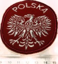 Naszywka naramienna POLSKA misje ONZ wojskowa orzeł WP III RP (nr 7)