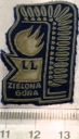 Naszywka Ogólnokształcące Liceum Lotnicze OLL Zielona Góra przy WOSL (nr 1)