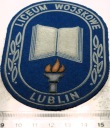 Naszywka Ogólnokształcące Liceum Wojskowe OLW Lublin elew PRL (nr 1)