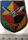 Naszywka Wyższa Szkoła Oficerska Wojsk Lądowych WSOWLąd emblemat WP III RP