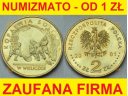 2 zł, złote 2001 Kopalnia soli w Wieliczce stan 1-