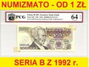 2000000 zł złotych 1992 seria B 3303755 EPQ 64 UNC
