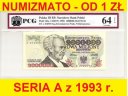 2000000 zł złotych 1993 seria A 2920951 EPQ 64 UNC