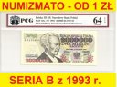 2000000 zł złotych 1993 seria B 2226400 EPQ 64 UNC