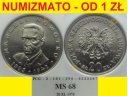 20 zł, złotych 1976, Marceli Nowotko MS 68 BCM