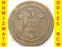 Norwegia 5 Ore / Oere 1879 r.