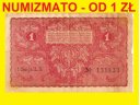 1 marka polska mkp 1919 r. seria / serja LX st. 5