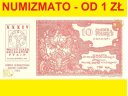 10 zł złotych bilet zdawkowy PTAiN 1987 r. Stan 1-