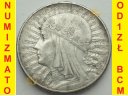 10 zł złotych Głowa kobiety znak / ZN 1932 st 3/2-