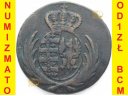 Księstwo Warszawskie 1 gr grosz 1814 I.B. Stan 2-