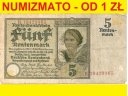 Niemcy 5 Rentenmark Marek 1926 seria R st. 4-5