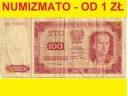 100 złotych 1948 seria KK, st 5-6